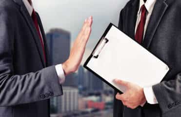 man holding clipboard