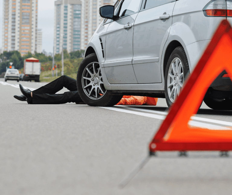 pedestrian car accident