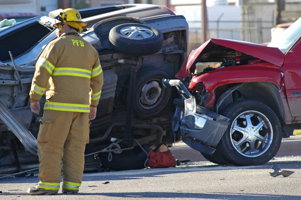 What types of damages are recoverable after a car accident?